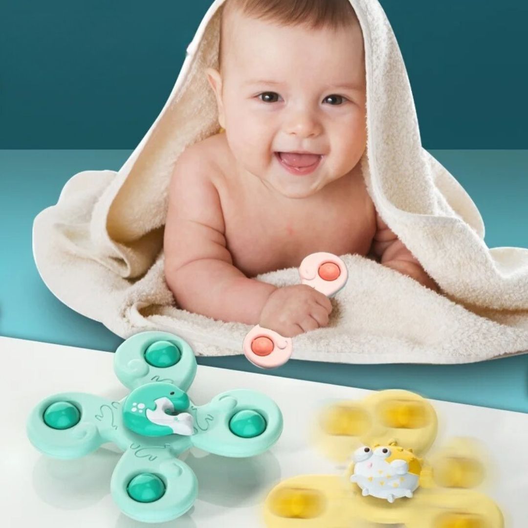 HandSpinners Toys™ | SPINNERS BÉBÉ VENTOUSE - Bébé Diana