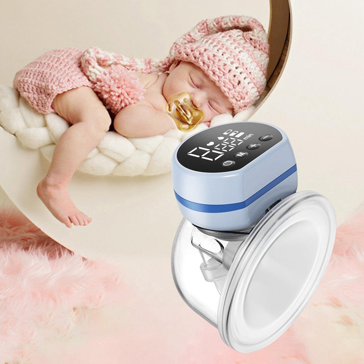 TIRE LAIT PORTABLE | MOMFREE™ - Bébé Diana